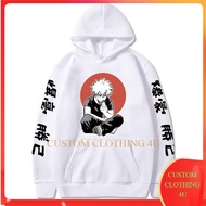 Akatsuki Hoodie Jacket bakugou katsuki Jacket No zipper