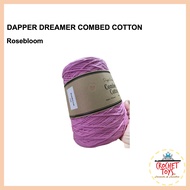 Rosebloom 10ply Dapper Dreamer Combed Cotton For Crochet or Knitting Crochet Yarn