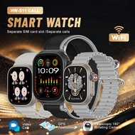 HW-S11 CALL smartwatch - 4G/5G SIM card, 700mAh, 4+64GB, HD dual camera, GPS, Android 8.1, music and