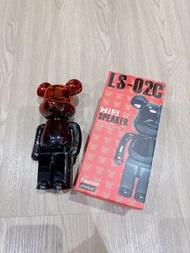 全新 庫柏力克熊 Bearbrick 暴力熊 紅黑漸變色 藍牙音響 藍牙喇叭 公仔 擺設 禮物