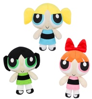 3Pcs 22cm/8inch Movie Cartoon Police Girl Plush Stuffed Doll Anime Figure Toys Xmas Kids Birthday Gi