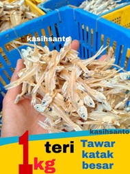 ikan asin teri tawar katak besar-1kg