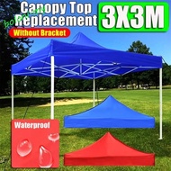 [COD] Gazebo Top Cover, Sun Blocking 420D Oxford Cloth Tent Canopy, Portable Cover Foldable Waterpro