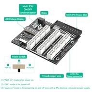 ATX 12x6Pin Breakout Board with Flash LED for HP 733428-101 720620-B21 830272-B21 720478-B21