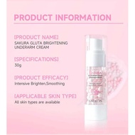 GMEELAN SAKURA GLUTA BRIGHTHENING UNDERARM CREAM 30G 02E