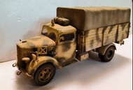 1/35 Italeri Opel German Truck 軍事模型完成品 (Not Tamiya Dragon, ICM)