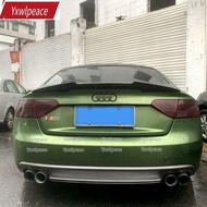 Carbon Fiber Spoiler for Audi A5 B8 2008-2016 Sportback Coupe 2-DR/4-DR M4 Car Rear Wing Trim Rear T