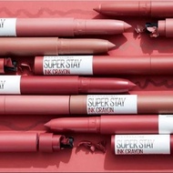 [ BPOM ] Lipstik Maybelline* Superstay ink Crayon Waterproof Original Tahan Lama