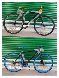 FIXIE BIKE 700C Disc Fixed bicycle dewasa basikal baru adult by klbicycle