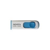 Adata (แฟรชไดร์ฟ) รุ่น C008 USB Flash Drive 2.0 64GB (ADT-AC008-64G) - Blue