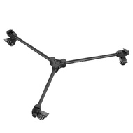 Ulanzi AT02 Portable Tripod Dolly Baseplate ฐานล้อเลื่อน 3 ขา ใช้กับขาตั้งกล้อง ไฟไลฟ์สด Ulanzi AT01