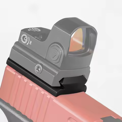 &##@Optic Red Dot Sight Mounting Plate Rail fit for Glock Model G17 19 20 21 22 26 42 43 aluminum al