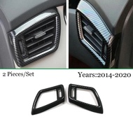 aihei Fit สำหรับ Nissan Qashqai J11 2015-2020 Lhd อุปกรณ์เสริม Abs คาร์บอนไฟเบอร์รถด้านหน้าด้านในสาม