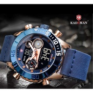 KADEMAN MEN ANALOG/DIGITAL WATCH LEATHER K6183