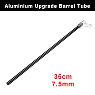 Black 35cm 7.5mm ALUMINIUM UPGRADE BARREL tube - Gel Ball Toy gel Blaster -