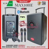 SPEAKER PORTABLE BARETONE MAX10HE / MAX 10HE / MAX 10 HE BLUETOOTH-TWS