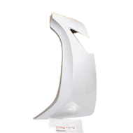 Nouvo 6 Left Fairing Silver Zin Yamaha - 2XCF835U0035