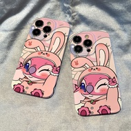 Cute cartoon Stitch hard case Shockproof full-Inclusive hard shell camera lens Protective casing pho