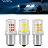 LOOKSHOW Car 1156 1157 BA15S BAY15D LED Brake Turn Light Bulb 12-50V 2835 39SMD Wide Voltage Tail La