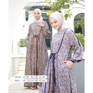 New Mazaya Dress By Yessana Hijab // Gamis Viscose Twill Uniqlo //
