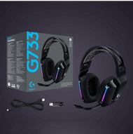 Tai Nghe Logitech G733 Lightspeed Wireless Black - Hàng Chính Hãng - BH 2 Năm - Có Xuất VAT