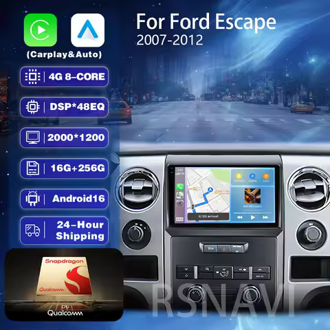 Android 16 For Ford F150 P415 Raptor 2008 - 2014 E53 X5 M5 Carplay Auto Car Radio Multimedia Player 