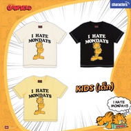 [NEW] Garfield Children's T-Shirt Screen I Hate Mondays Cotton Fabric 1 Authentic Licensed Products 