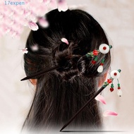EXPEN Wooden Hair Bun Hanfu Accessories Twist Hair Wooden Tassel Hair Tools Hair Accessories