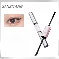 SANZITANG Barbell Double Head Mascara  Waterproof Fiber Long Curl Does Not Faint Dye Thick Masca