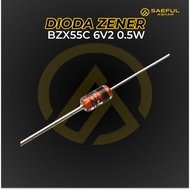 BZX55C Diode Zenner BZX55C 6V2 6.2V