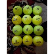 Yellow XXIO Golf Balls All type Grade A per 12pcs