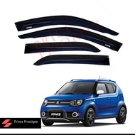 Ignis Car Gutter Ignis Car Side Visor/ - Slim Model + 3m
