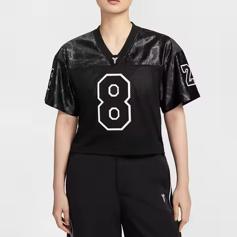Nike genuine comfortable Kobe women's loose and breathable snake pattern short sleeved shirt IB0002-