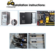 Hilitand PCIE to USB 3.0 Riser Card  5Gbps Front 19/20Pin Panel Socket Expansion Compatible with 7 8