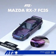 ATS 1/64 Mazda RX7 FC3S Alloy Diecast Car Model Toy Birthday Gift