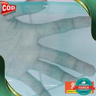 HIJAU New Stock 3 Meters Wide, Insect Net / Gauze (White & Green) Cool HHH-888