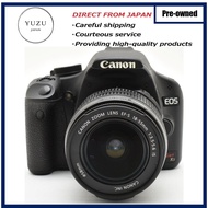 Pre-owned Product Canon EOS kiss x3 Rebel T1i (500D) DSLR Camera Kit with EF-S 18-55mm IS Lens | Per