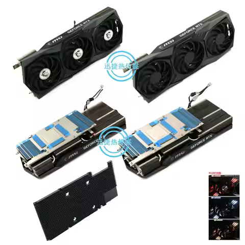 DIY Radiator Cooler for MSI AERO for ASUS TURBO RTX3080 RTX3080ti RTX3090 Graphics Video Card