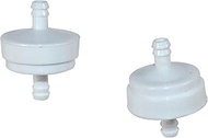 HQRP 2 Pack Fuel Filter Replacement for Briggs & Stratton 394358 394358B 394358S 5849603-01 4112 509