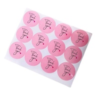 สติ๊กเกอร์THANK YOU (แบบแผ่น) ลายน่ารักมาก (Z20)