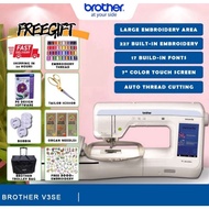 🎉🎉ReadyStock Brother INNOV-IS V3SE Home/Commersial Sewing &amp; Embroidery Machine Portable/ Mesin Jahit Sulam