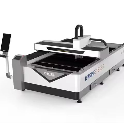 G.8 Feet X 4 Feet up to 1.5kw Fiber Laser Plus Co2 Laser Dual Laser Cutting Machine for Cutting Meta