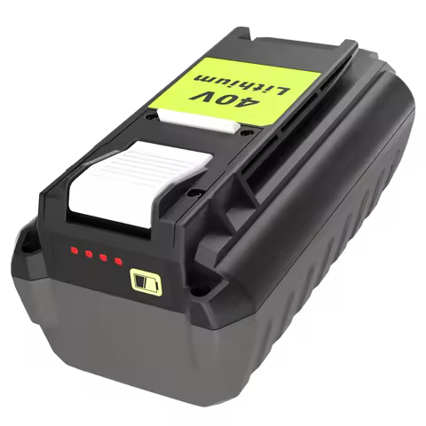 40V 6.0Ah Battery for Ryobi 40V Battery, High Capacity 40-Volt Lithium Battery for RYOBI OP4040 OP40