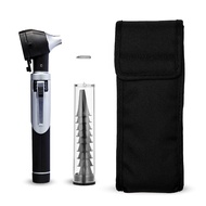 Fiber Optic Mini Otoscope Ear Scope with Extra LED ENT Diagnostic Ear Exam Kit Ear Inspection Tools