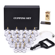 Cupping Set Professional Chinese Acupoint Cupping Therapy Sets Portable, Suction Hijama Cupping Set 