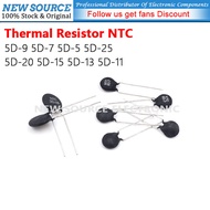 [2-10pcs] 5D-9 5D-7 5D-5 5D-25 5D-20 5D-15 5D-13 5D-11 Thermal Resistor NTC  Capacitors New Source
