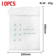 Kantong Debu Untuk Vorwerk Vk135 Vk136 10PCS/Vorwerk Vacuum Cleaner Dust Bag