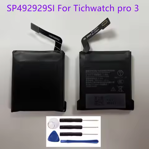Original Battery for TicWatch Pro 3 Pro3 Ultra battery GPS Wear OS Smartwatch 3.88V 577mAh SP492929S