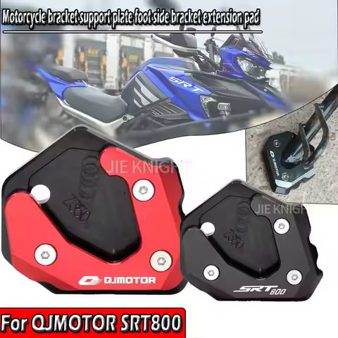 New Fit QJMOTO QJ SRT800 Bracket Support Plate Foot Side Bracket Extension Pad For QJMOTO QJ SRT8050