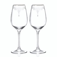 【 NARUMI日本鳴海骨瓷】JILLSTAURT聯名高腳白酒杯(2入組)